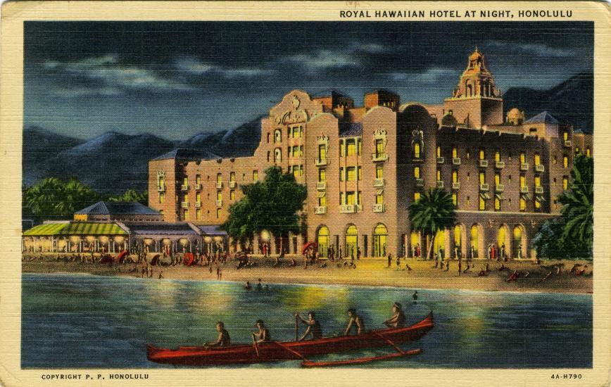 Royal Hawaiian Hotel Postcard