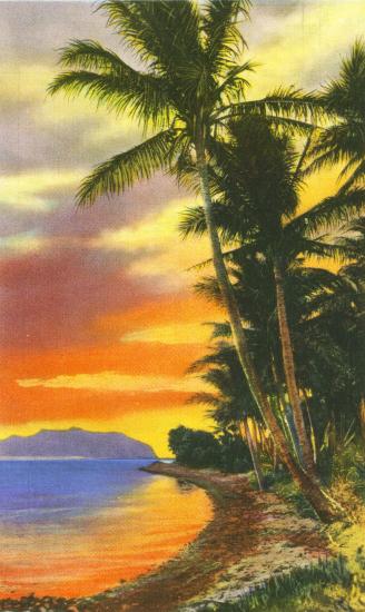 "Isle O' Dreams" Postcard