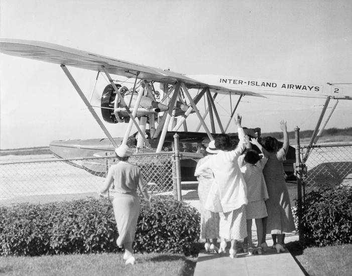 Inter-Island Airways S-38 Departing