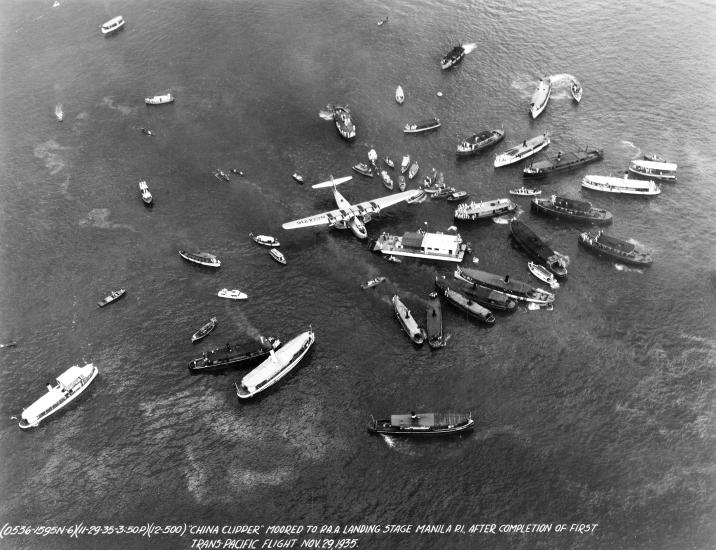 <em>China Clipper</em> at Manila