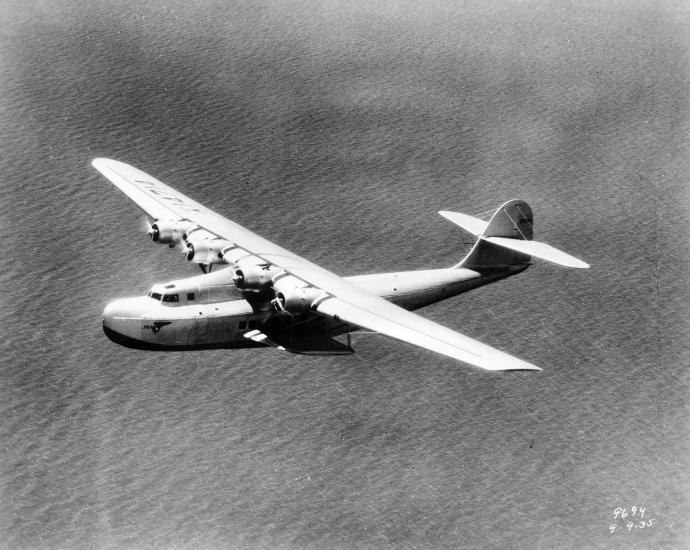 <em>Hawaii Clipper</em> in Flight