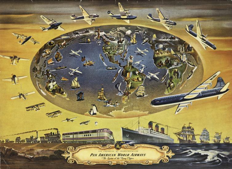 Pan Am "The Progress of Transportation"