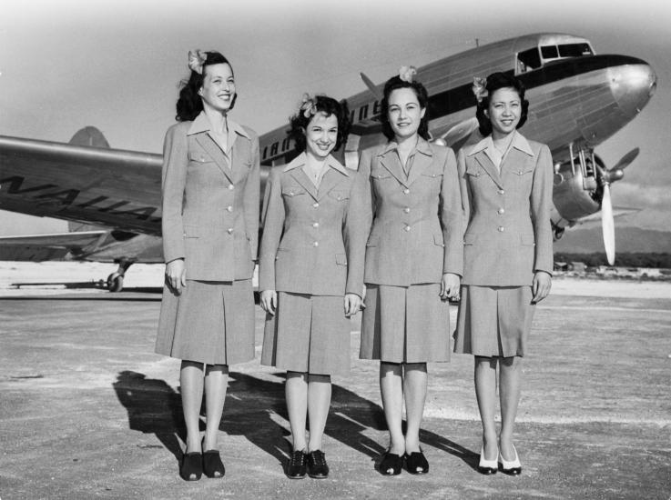 Hawaiian Airlines Stewardesses