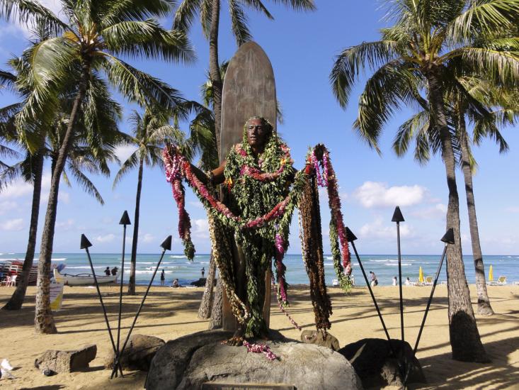 Statue of Duke Kahanamoku