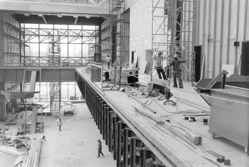 Space Hall and Second Floor at the National Air and Space Museum