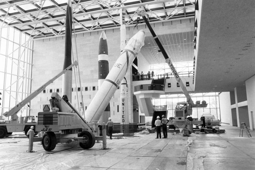 Jupiter C launch vehicle at the National Air and Space Museum