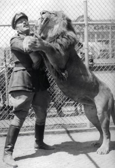 Roscoe Turner with Gilmore