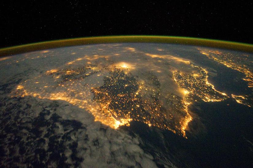 Barcelona from Space