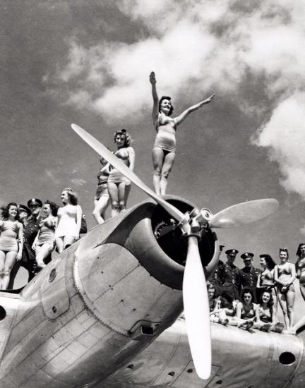 Aquabelles on Boeing XB-15