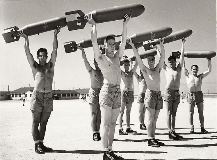 WWII Bombardier Calisthenics