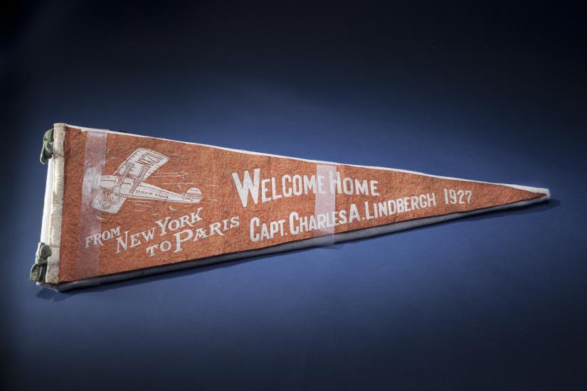 Lindbergh Welcome Home Pennant