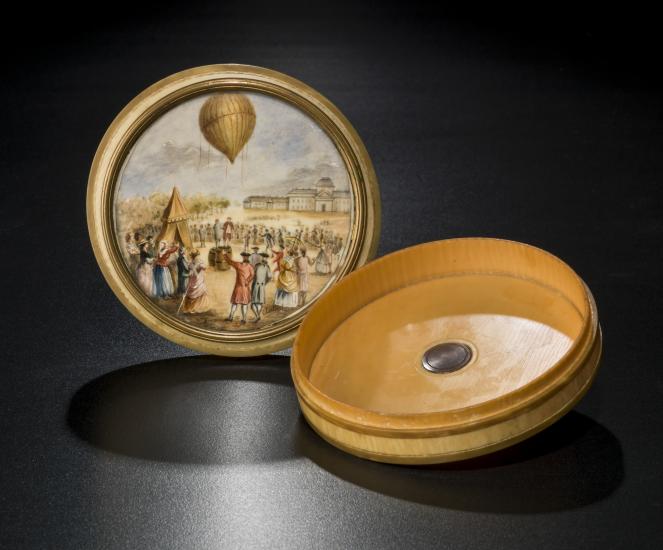 Ivory Snuff Box from the Kendall Collection
