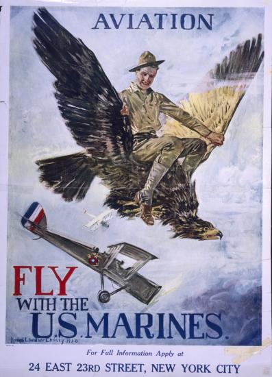 Marine Corps Aviation Recruiting Poster