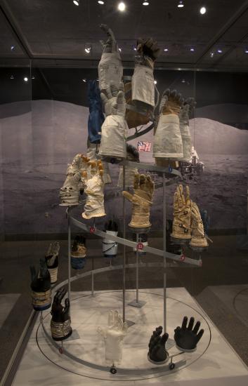 Glove Display in "Outside the Spacecraft"