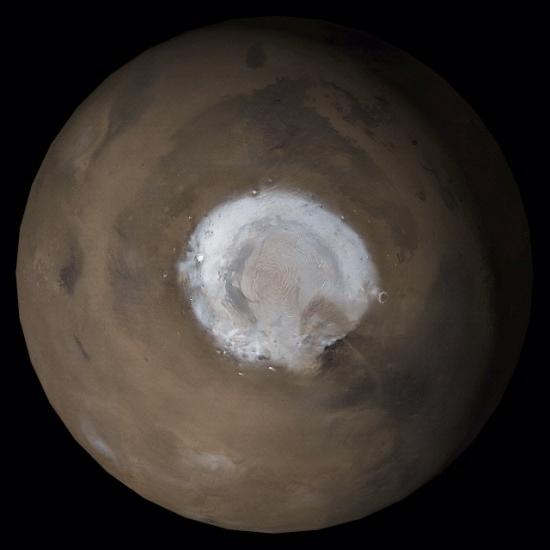 Mars North Polar Region