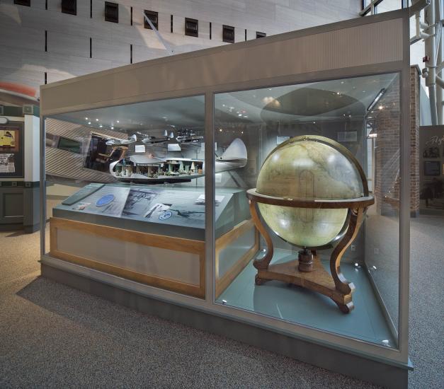 Juan Trippe's Globe in America by Air