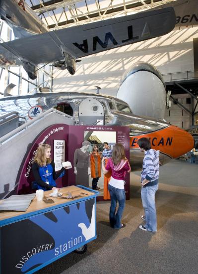 Stewardess in America by Air