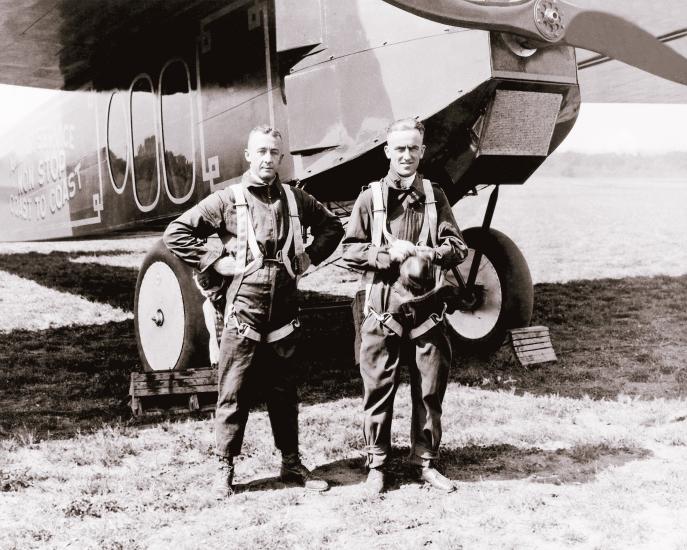 Macready and Kelly with the Fokker T-2