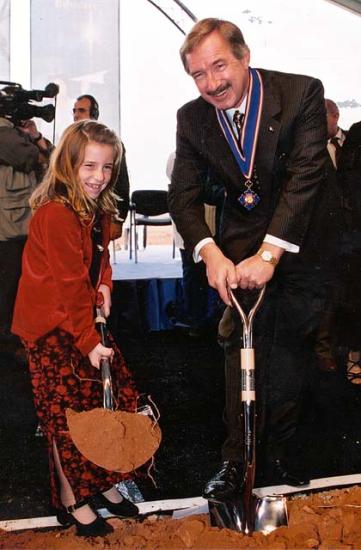 Udvar-Hazy Center Ground Breaking Ceremony