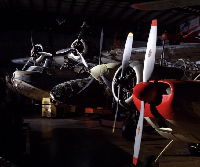 Airplanes In Storage at the Garber Facility