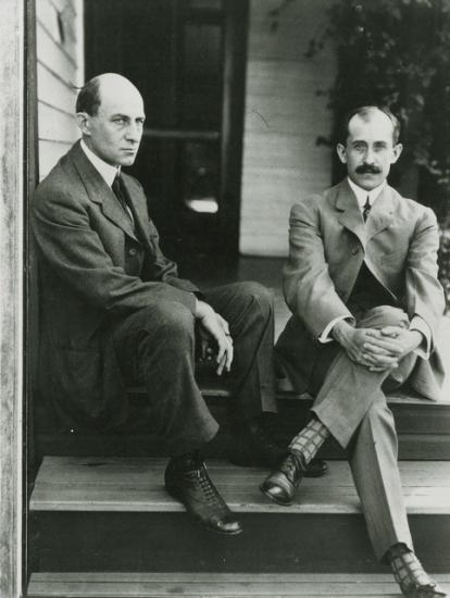 Wilbur and Orville Wright in Dayton, Ohio