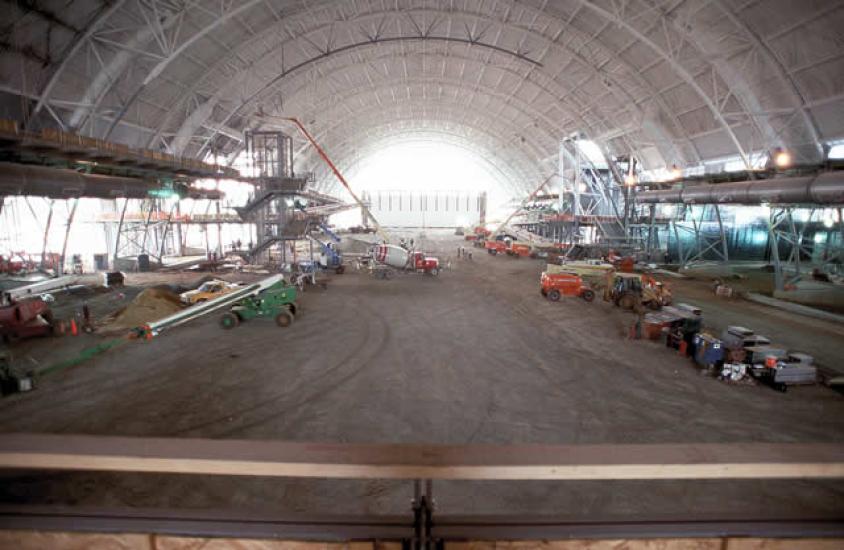 Imagine the hangar filled with aircraft