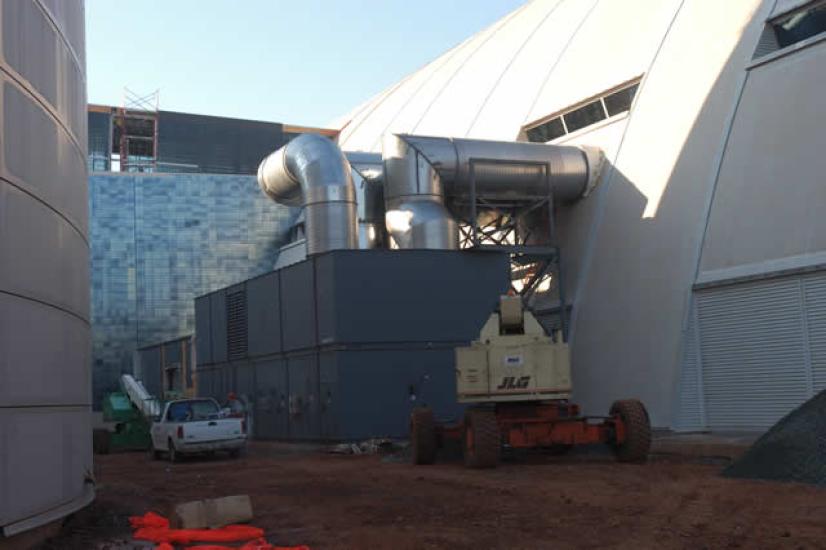 Udvar-Hazy Center air handling equipment