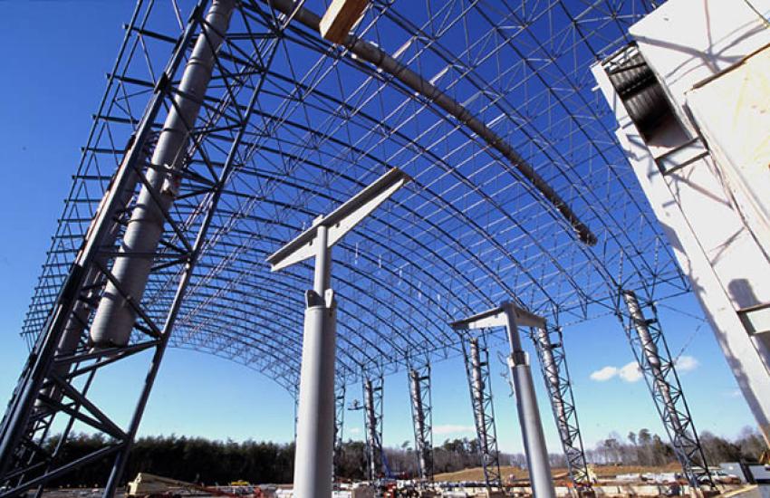 A roof for the Udvar-Hazy Center Space Hangar