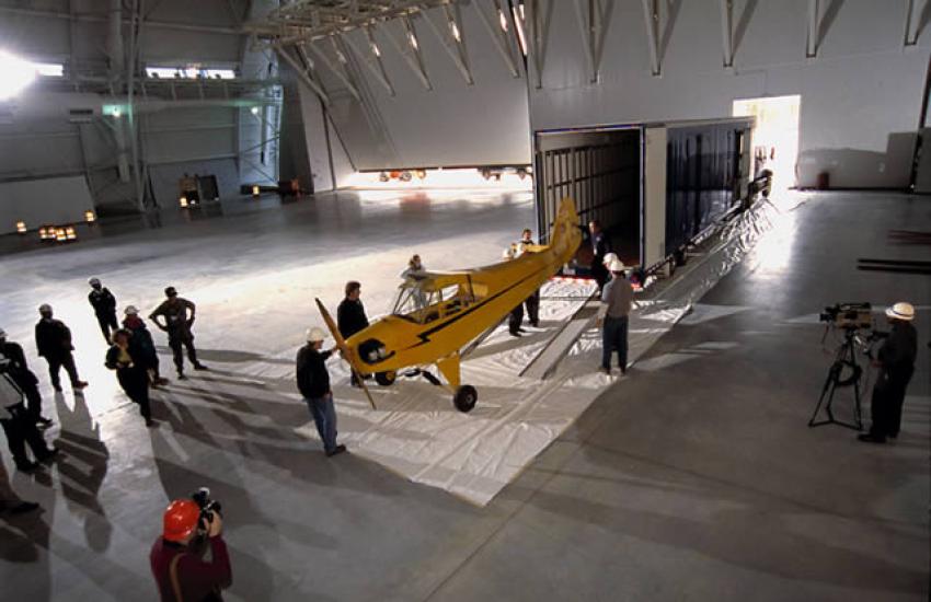 Piper Cub is First Artifact to Move to Udvar-Hazy Center