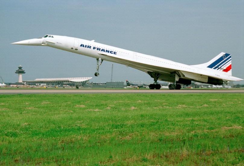 Air France Concorde Arrival at Washington Dulles Airport