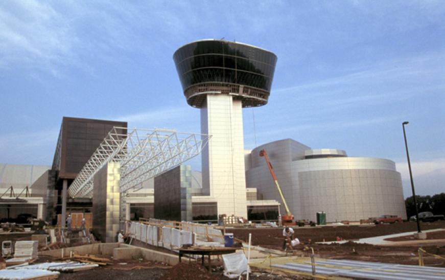 Udvar-Hazy Center Entrance, Tower, and Theater