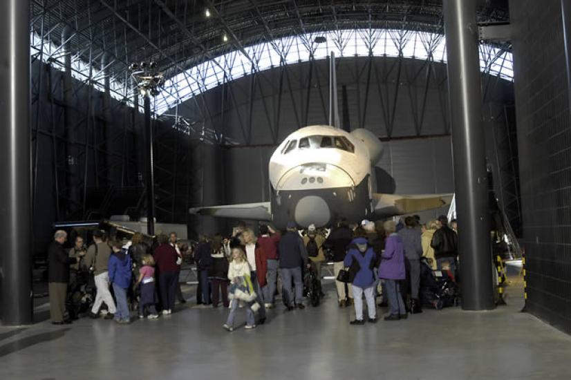 There's a lot to learn in the Udvar-Hazy Center