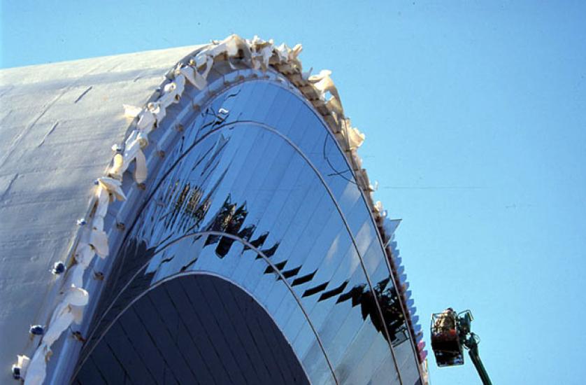 Udvar-Hazy Center Aviation Hangar windows