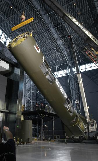 Redstone Missile Assembled in Space Hangar