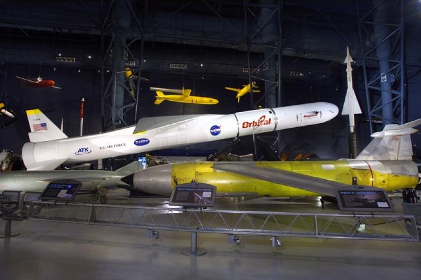 Missiles in the James S. McDonnell Space Hangar