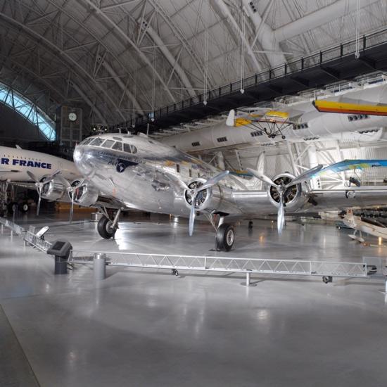 Boeing 307 Stratoliner   "Clipper Flying Cloud" at the Udvar-Hazy Center