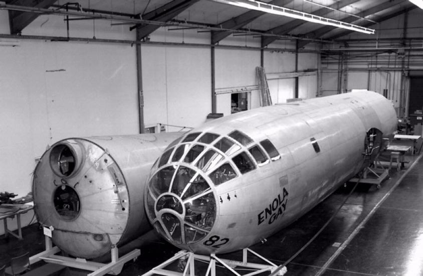 <em>Enola Gay</em> Restoration at Garber Facility