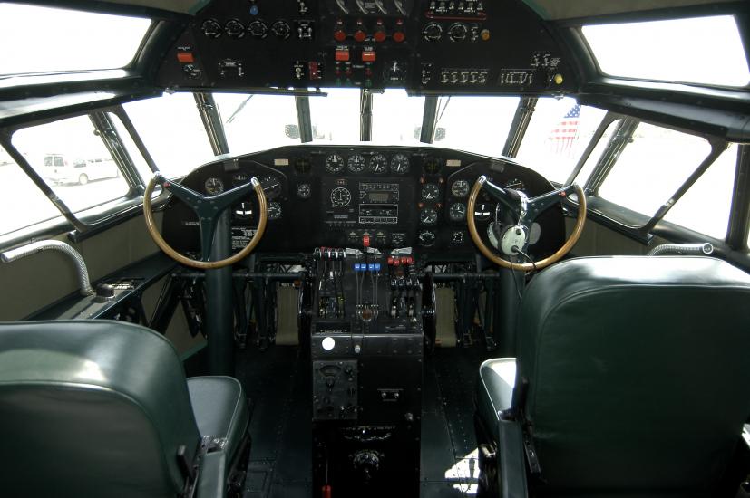 Boeing S-307 Stratoliner Cockpit