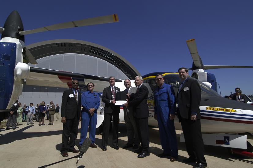 Bell XV-15 Logbook Passed at Udvar-Hazy Center