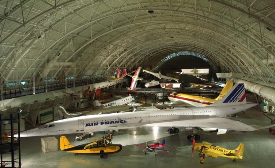 Udvar-Hazy Center Aviation Hangar Interior