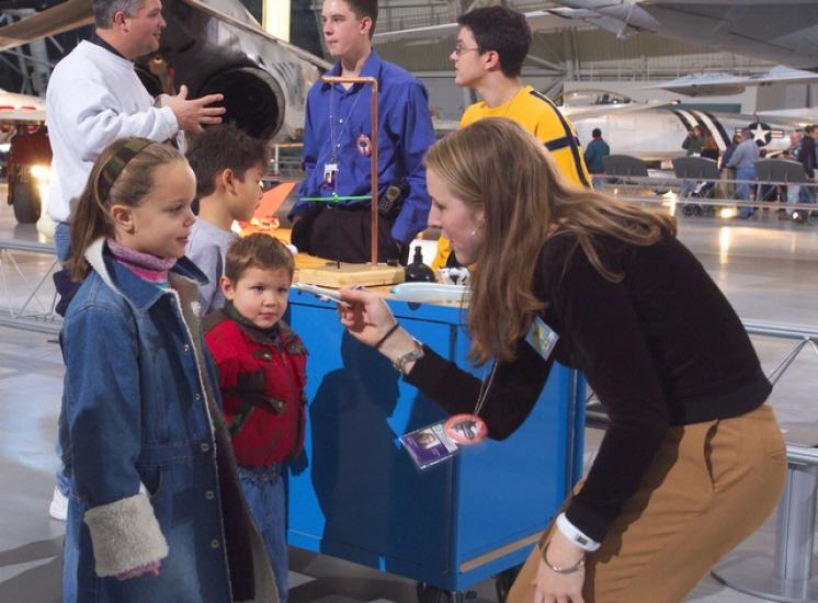 Discovery Station at the Steven F. Udvar-Hazy Center