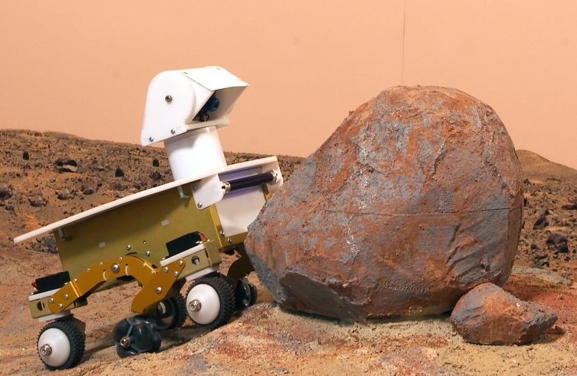 NASM Mars Yard - Closeup