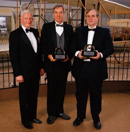 General Jack Dailey, Burt Rutan and Paul Allan