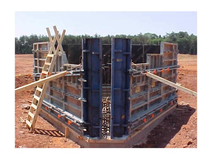 Udvar-Hazy Center Thrust Block Ready for Pouring