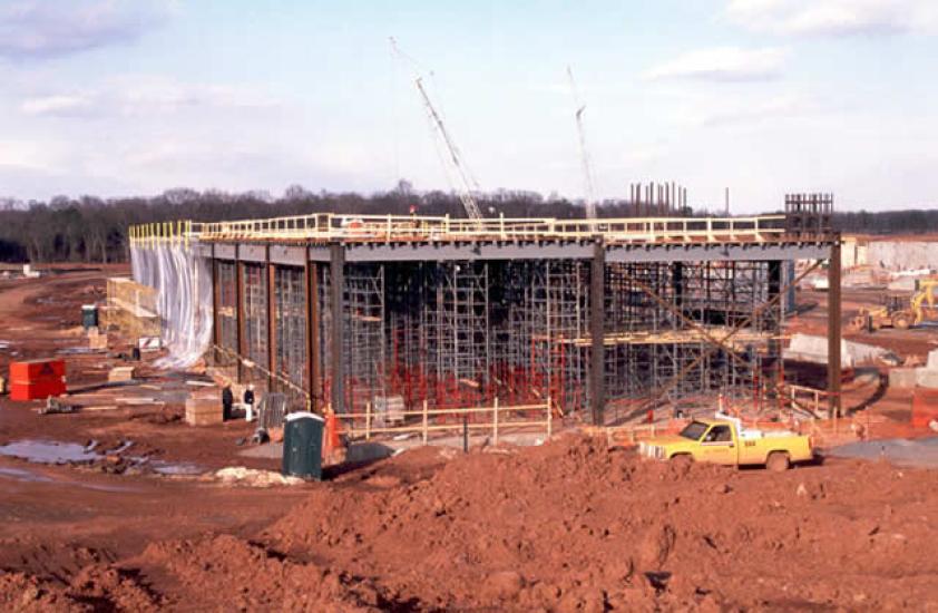 Udvar-Hazy Center Central Utility Plant roof and walls