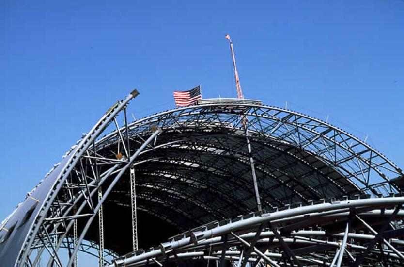 Udvar-Hazy Center Aviation Hangar Halfway Point