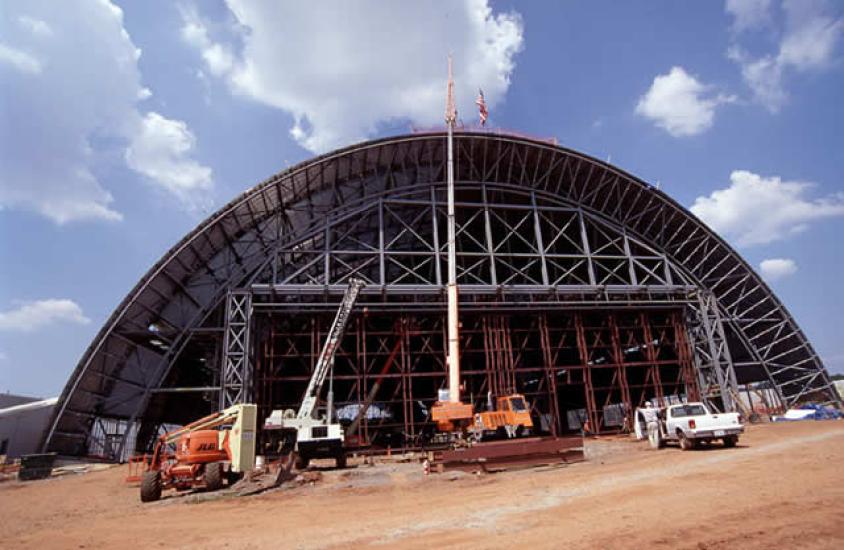 Udvar-Hazy Center Aviation Hangar south doors