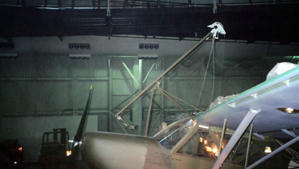 Stinson L-5 at the Steven F. Udvar-Hazy Center