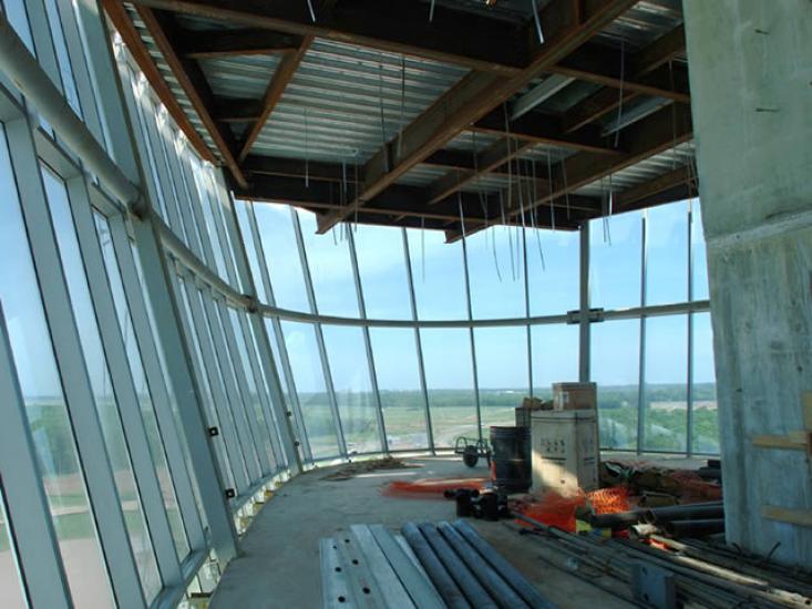 Udvar-Hazy Center Observation tower standing tall