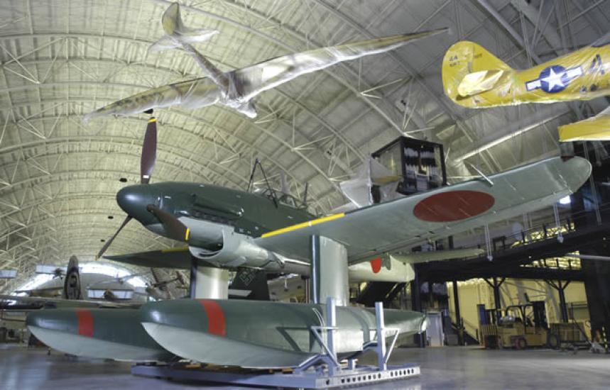 Aichi Seiran at the Udvar-Hazy Center